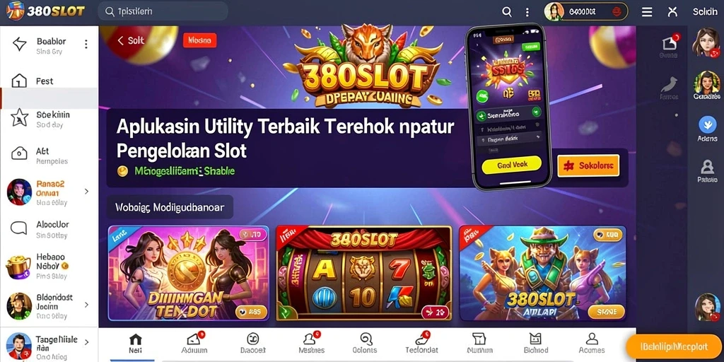 Gambar utama 380SLOT menampilkan fitur pengelolaan slot yang interaktif.