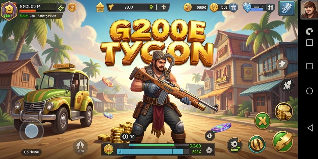 Tampilan gameplay A200M yang memukau dan interaktif.