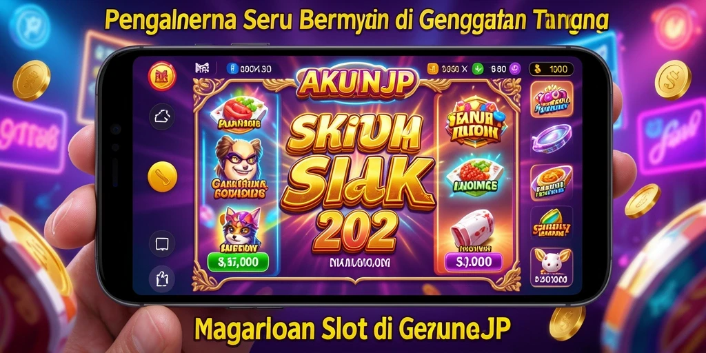 Tampilan gameplay menarik dengan fitur slot yang beragam dan mengasyikkan.