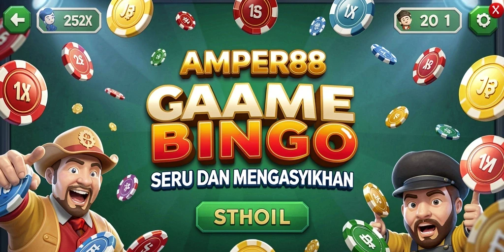 Tampilan gameplay Bingo yang menarik di AMPER88.
