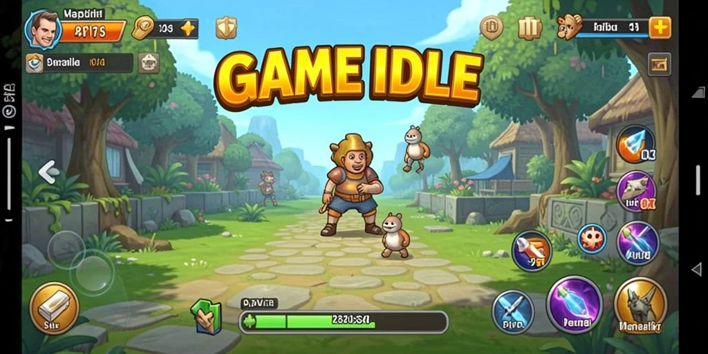 Tampilan gameplay API77 yang menarik dan penuh warna.