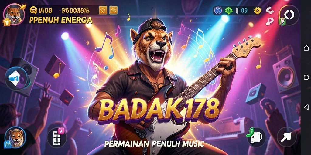 Tampilan gameplay BADAK178 yang menggembirakan dan penuh warna.