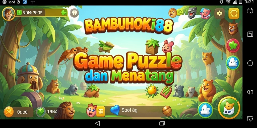 Tampilan gameplay seru dalam BAMBUHOKI88 yang penuh tantangan.