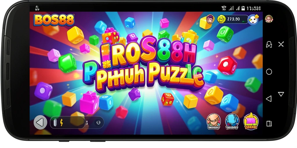 Tampilan gameplay menarik dalam permainan Puzzle BOS88 yang mengasyikkan.