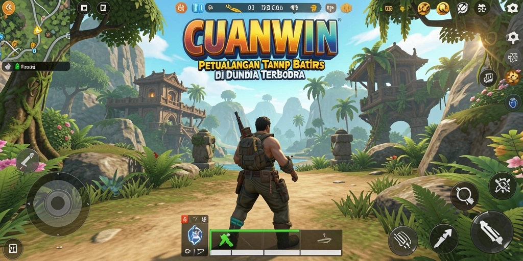 Gameplay seru di dunia terbuka CUANWIN yang menakjubkan.