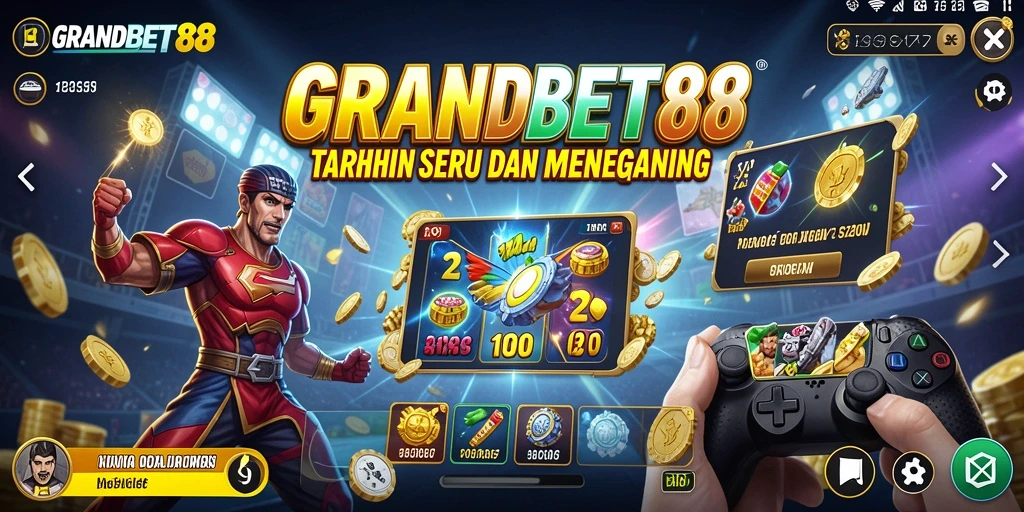Tampilan menarik gameplay di GRANDBET88 yang penuh aksi.