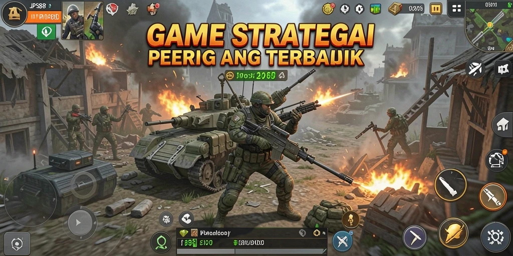 Gameplay seru di JPS88 dengan strategi dan pertempuran yang mendebarkan.