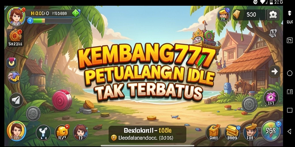 Tampilan gameplay KEMBANG777 yang menenangkan dan menarik.