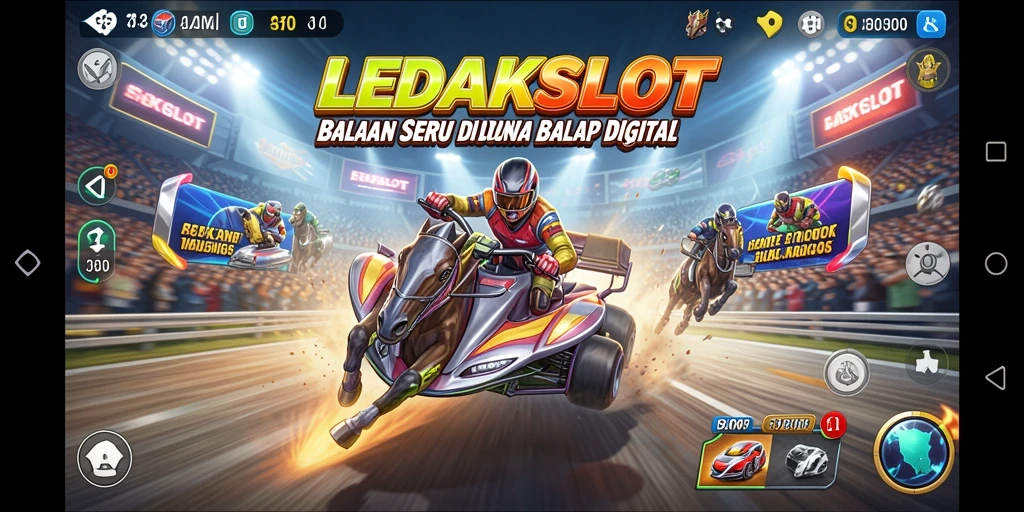 Tampilan gameplay LEDAKSLOT yang menegangkan dan berani.