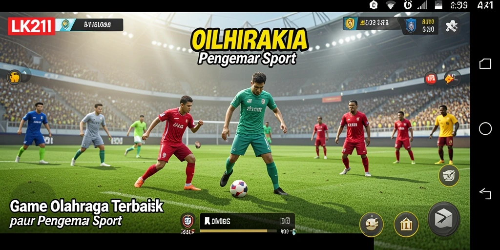 Screenshot LK21 menampilkan aksi seru dalam permainan olahraga.