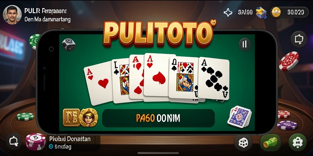 Tampilan gameplay PULITOTO yang menarik dan interaktif.