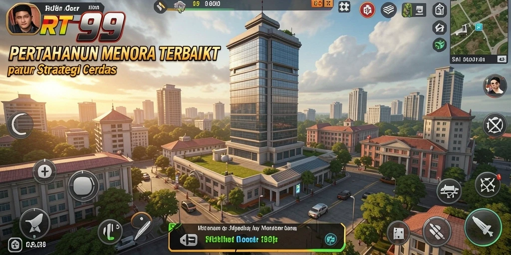 Gameplay menara pertahanan yang mendebarkan dan strategis.
