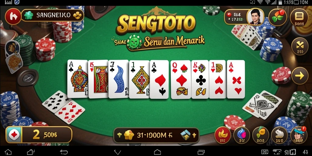 Tampilan gameplay seru di SENGTOTO dengan teman-teman.