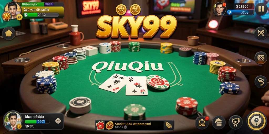 Tangkapan layar gameplay QiuQiu yang mendebarkan