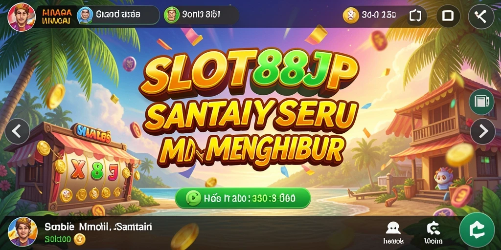 Tampilan gameplay SLOT88JP yang mengasyikkan dan menyenangkan.