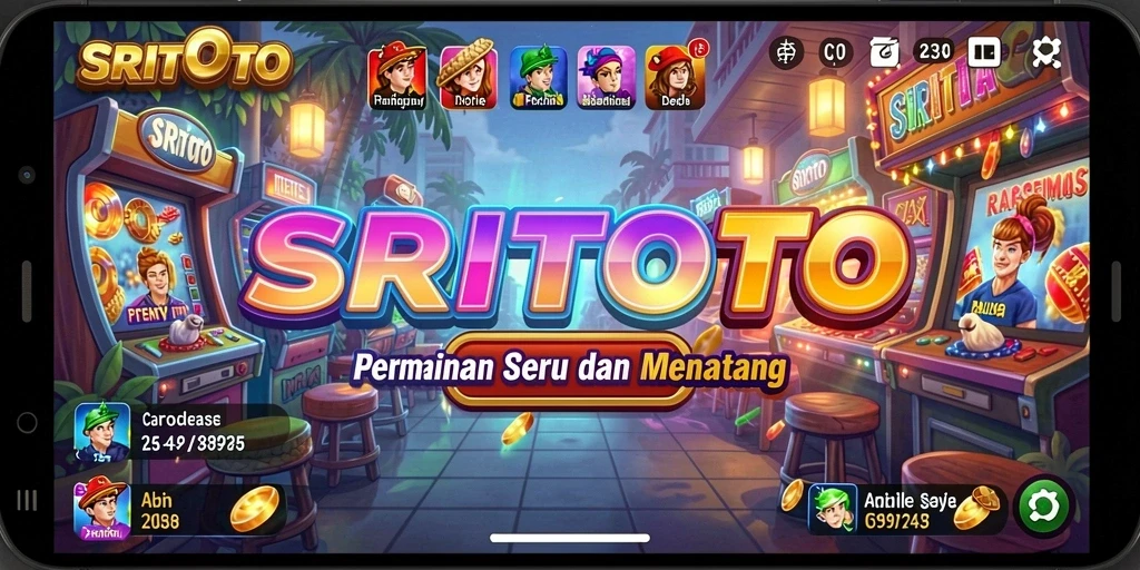 Tampilan gameplay SRITOTO yang menarik dan penuh aksi.