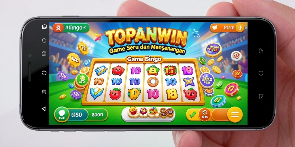 Tampilan gameplay Bingo yang seru dan menghibur.