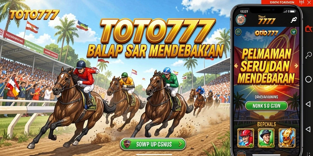 Gameplay balap seru di TOTO777 dengan grafik menakjubkan.