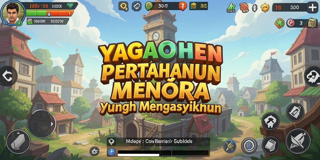 Tampilan gameplay YAGAOHEN yang menegangkan dan mengasyikkan.